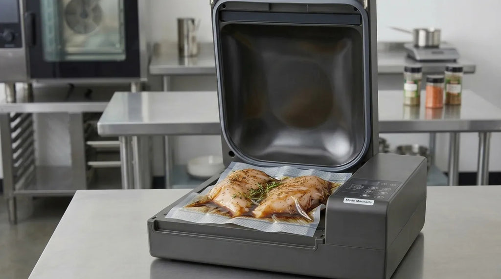 Sous-vide marináda ve zvonové nádobě