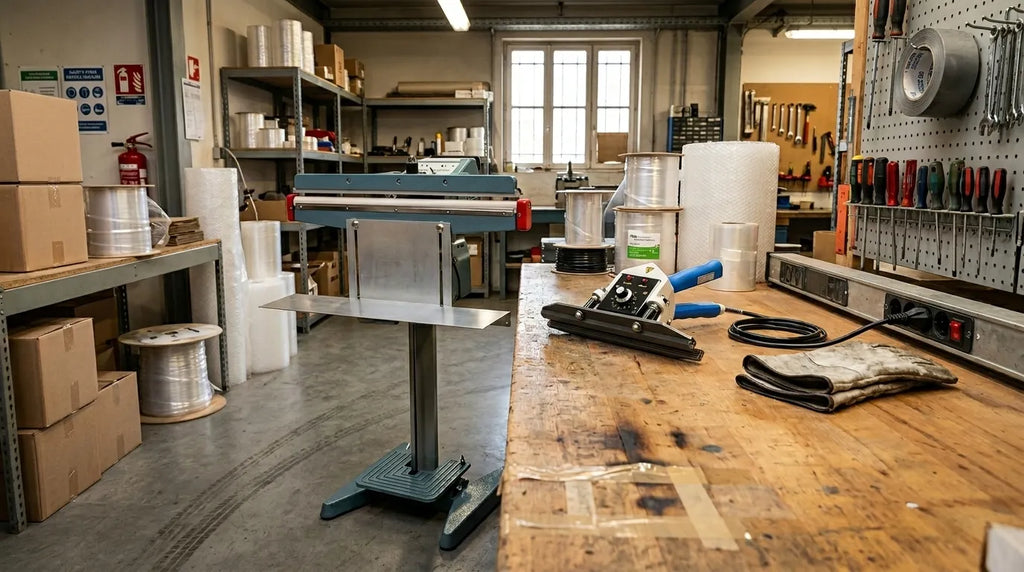 Tepelné těsnění v profesionální dílně