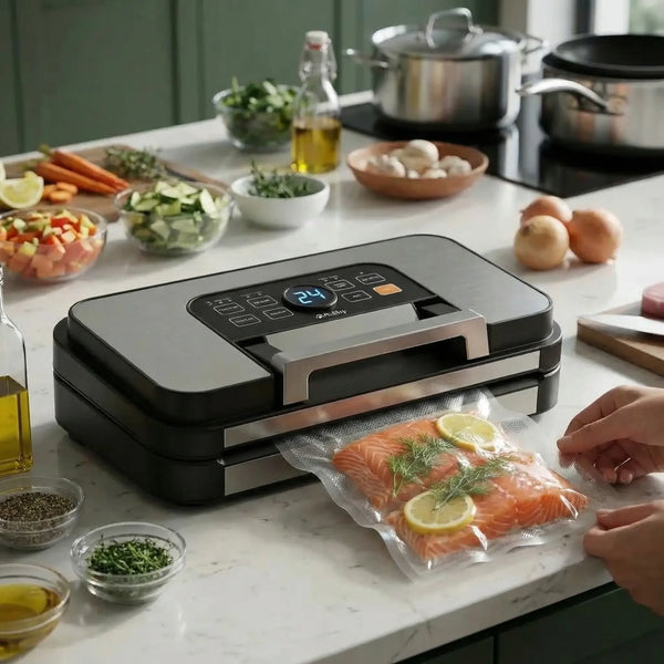 potravinová vakuovačka pro jednotlivce dvojité svařování