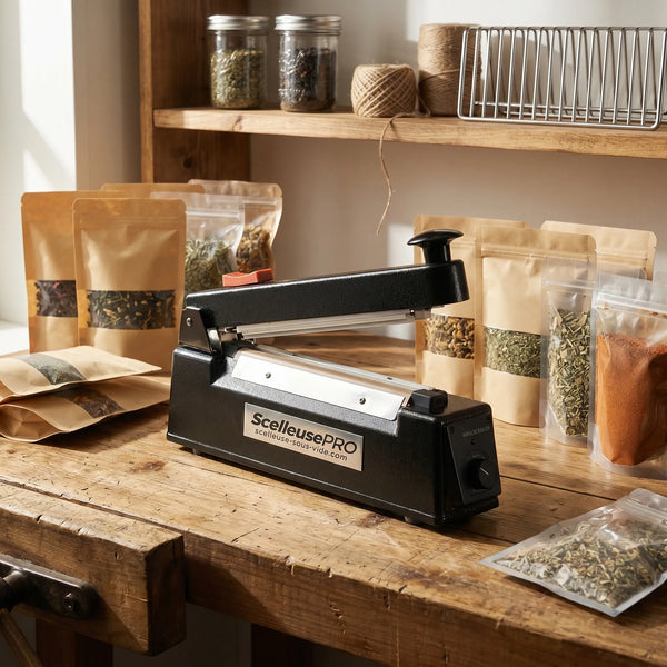 Ruční těsnění plastových sáčků - Impulse