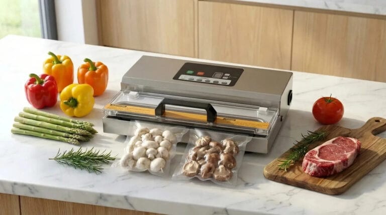 Zmrazování čerstvých hub sous vide: správná metoda pro zachování textury a chuti