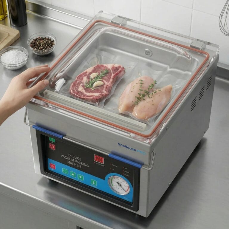 Kompaktní komorová vakuovačka (26cm / 370W)